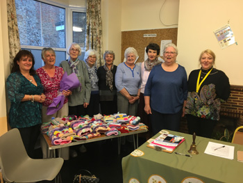 Seaford Martello Womenâ€™s Institute (WI) have designed and produced over 30 twiddle muffs especially for the residents of Clifden House, specialist dementia care centre, in Seaford.